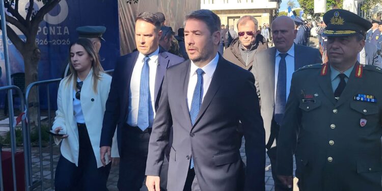 Μητσοτάκης, Τασούλας, Ανδρουλάκης, Φάμελλος στο Μεσολόγγι – Φωτορεπορτάζ και δηλώσεις του Agriniosite.gr