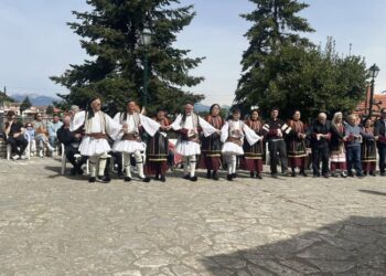 Το παραδοσιακό Γαϊτανάκι της Ανάληψης στον Δήμο Θέρμου