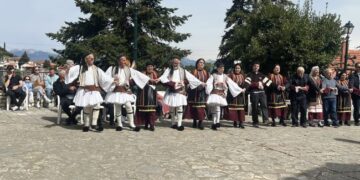 Το παραδοσιακό Γαϊτανάκι της Ανάληψης στον Δήμο Θέρμου