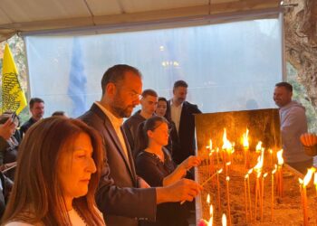 Προσκύνημα στην Αγία Ελεούσα της Κλεισούρας – Μήνυμα Φαρμάκη για τη Ζωοδόχο Πηγή