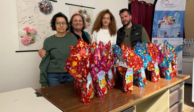 Πασχαλινή διανομή τροφίμων για τη στήριξη ευάλωτων νοικοκυριών