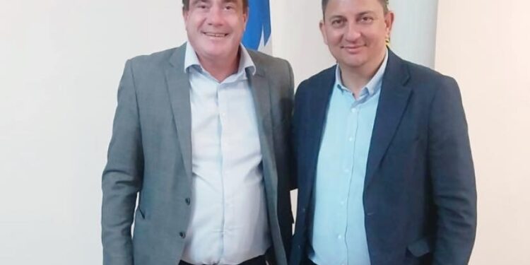 Στον Αστακό ο Βασίλης Φεύγας: Συναντήσεις στο Δημαρχείο και επισκέψεις σε Κέντρο Υγείας και Αστυνομία