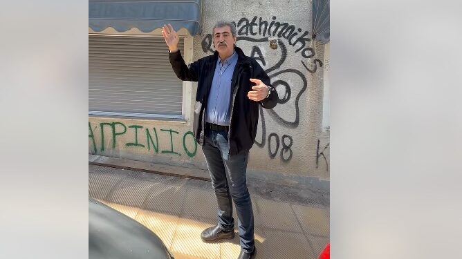 Πρώτο πλάνο με… Αγρίνιο για τον Παύλο Πολάκη στου Γκύζη!