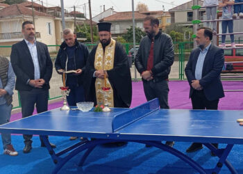 Παραβόλα: Εγκαινιάστηκε το νέο υπαίθριο γυμναστήριο από τον Περιφερειάρχη Δυτικής Ελλάδας