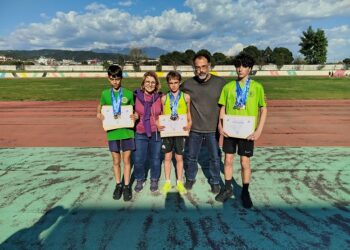 Δυναμικό ξεκίνημα με μετάλλια και ρεκόρ για την ομάδα Κ14 του ΓΑΣ Αγρινίου (φωτο)