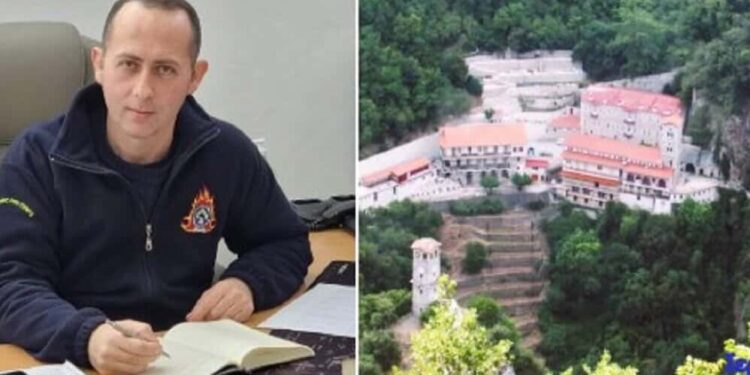Αιτωλοακαρνάνας Πυροσβεστικής  επέλεξε να αφιερωθεί ολοκληρωτικά στον Θεό.