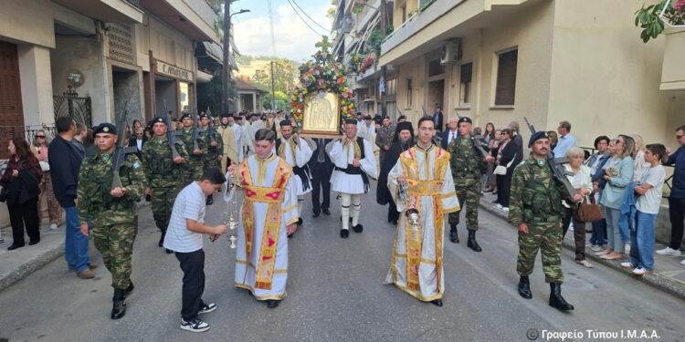 Το Αγρίνιο τίμησε τον πολιούχο του Άγιο Χριστόφορο