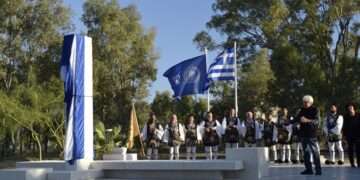Συγκίνηση στο Μεσολόγγι στα αποκαλυπτήρια του Μνημείου της Ντάπιας «Λουνέτα»