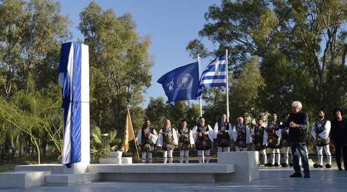 Συγκίνηση στο Μεσολόγγι στα αποκαλυπτήρια του Μνημείου της Ντάπιας «Λουνέτα»