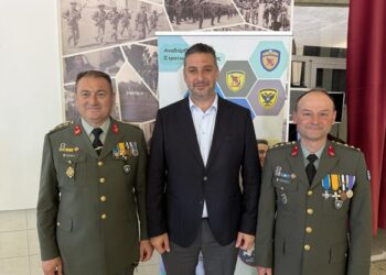 Νέα διοίκηση στο ΚΕΝ Μεσολογγίου – Παράδοση και παραλαβή στο 2/39 ΣΕ παρουσία του Αντιπεριφερειάρχη Θ.Μαυρομμάτη.
