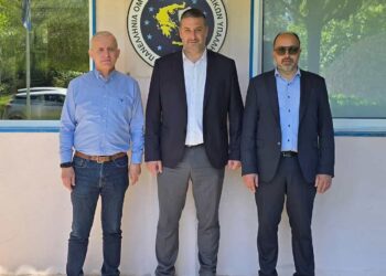 Επίσκεψη Θανάση Μαυρομμάτη στην ΠΟΑΣΥ – Ευχές στον νέο Πρόεδρο