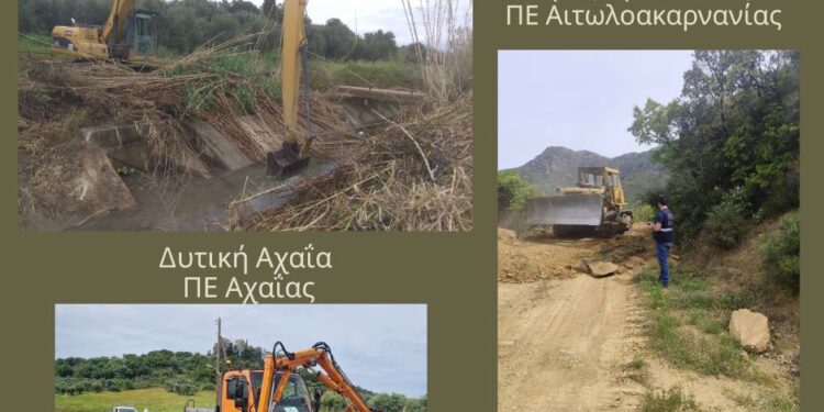 Έργα πυροπροστασίας και περιβαλλοντικής θωράκισης στον Αράκυνθο – Παρεμβάσεις σε όλη τη Δυτική Ελλάδα