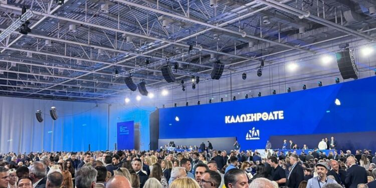 Μητσοτάκης από το συνέδριο της ΝΔ: «Οι εκλογές θα γίνουν το 2027»