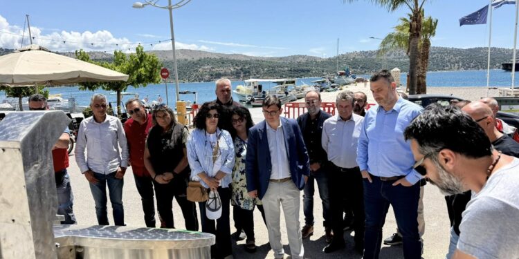 Νέο σύστημα υπόγειων κάδων στον Αστακό για καθαρότερο και πιο σύγχρονο παραλιακό μέτωπο