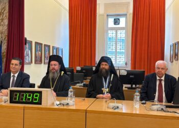 Υποδοχή της Ιεράς Κοινότητας του Αγίου Όρους στο Αγρίνιο