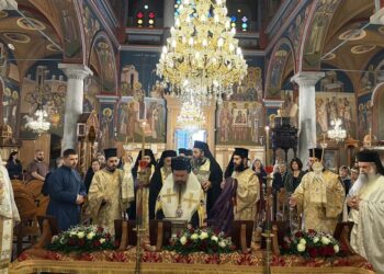Με λαμπρότητα η εορτή των Αιτωλοακαρνάνων Αγίων