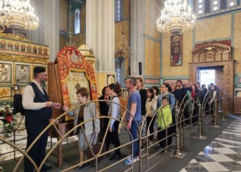 Μεσολόγγι, Πρώτη Ημέρα Προσκυνήματος Υπεραγίας Θεοτόκου “Άξιον Εστί”