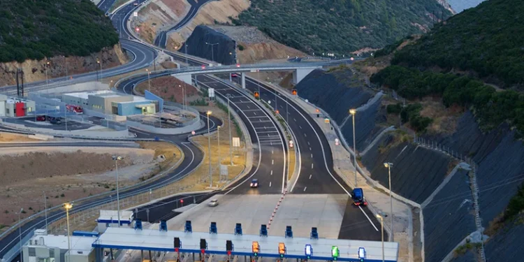 Κυκλοφοριακές ρυθμίσεις στην Ιόνια Οδό έως το τέλος Σεπτεμβρίου