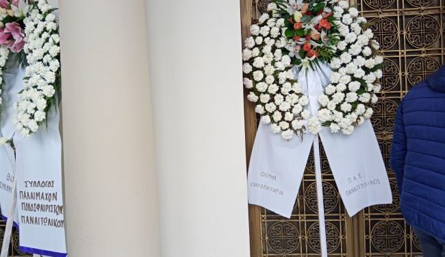 Ύστατο «χαίρε» στον Διονύση Τσάμη