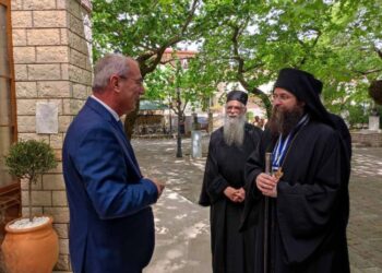 Στο Δήμο Θέρμου η Κοινότητα του Αγίου Όρους