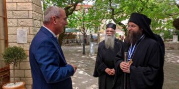Στο Δήμο Θέρμου η Κοινότητα του Αγίου Όρους