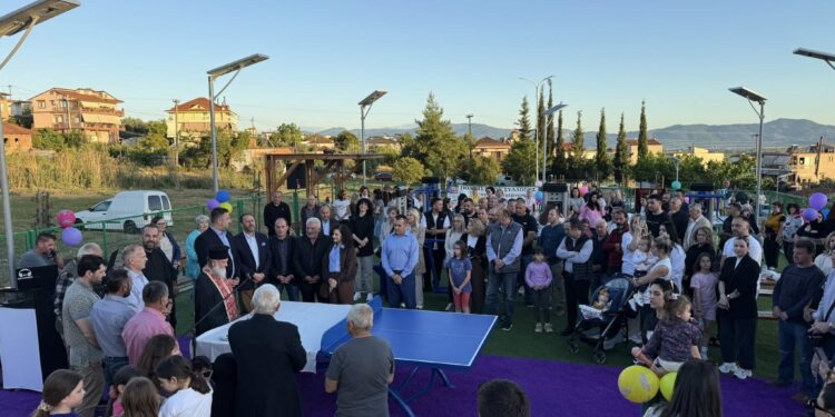 Μεγάλη ανταπόκριση στο νέο έργο στα Τριανταίικα
