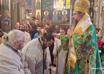 Χειροτονία Πρεσβυτέρου στην Ι. Μ. Αιτωλοακαρνανίας