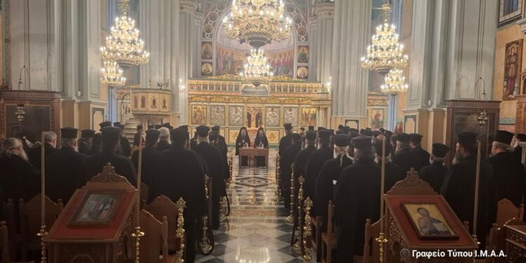 Στ’ Επετειακή Ιερατική Σύναξη στην Ι. Μ. Αιτωλοακαρνανίας