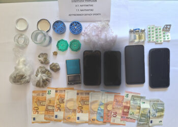 Συλλήψεις για διακίνηση ναρκωτικών στη Ναύπακτο – Στις έρευνες συμμετείχε και ο «Sporty» (ΦΩΤΟ)
