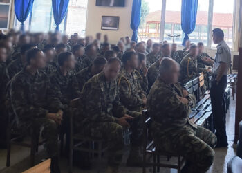 Ενημερωτικές ομιλίες της Αστυνομίας στο Κέντρο Εκπαίδευσης Νεοσυλλέκτων Μεσολογγίου (ΦΩΤΟ)