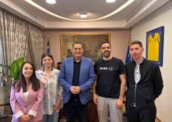 Συνάντηση της ΟΝΝΕΔ Αιτωλοακαρνανίας με τον Δήμαρχο Αγρινίου Γιώργο Παπαναστασίου