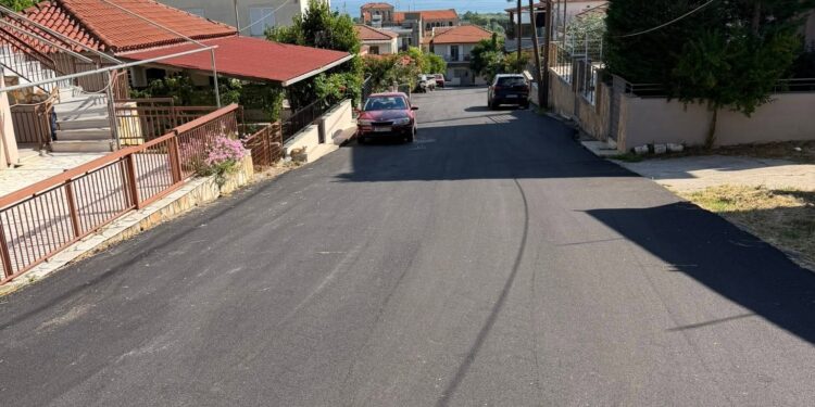 Ολοκληρώθηκε σημαντικό έργο οδοποιίας σε Τρύφο και Δρυμό – Στα 190.000 ευρώ η παρέμβαση του Δήμου Ακτίου-Βόνιτσας