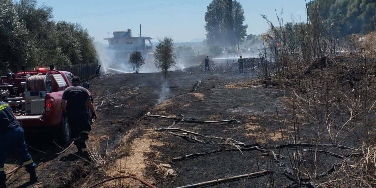 Έσβησαν τα δύο πύρινα μέτωπα σε Σκουτερά και Παραβόλα (ΦΩΤΟ)