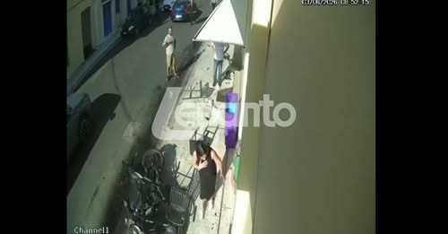 Συγκλονιστικό βίντεο από τη στιγμή του τροχαίου στη Ναύπακτο