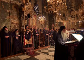 O Μητροπολίτης Αιτωλίας και Ακαρνανίας στο Άγιον Όρος