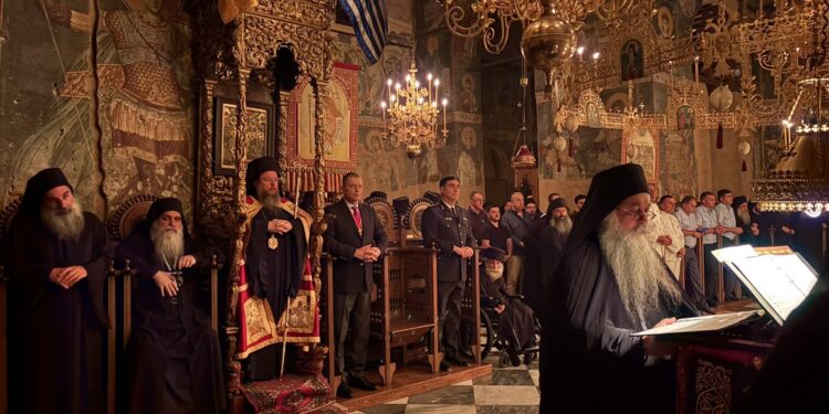 O Μητροπολίτης Αιτωλίας και Ακαρνανίας στο Άγιον Όρος
