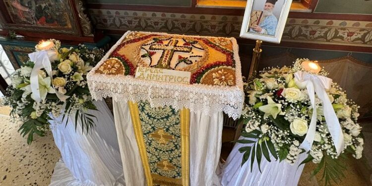 Συγκίνηση στο ετήσιο Μνημόσυνο Πρωτοπρ. Δημητρίου Τέγα στον Αστακό