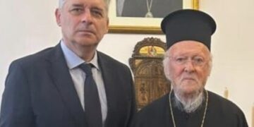 Παρουσία του Γεν. Γραμματέα της Αποκεντρωμένης Διοίκησης, Δ. Κατσαρού, στην τελετή αναγόρευσης του Οικουμενικού Πατριάρχη κ.κ. Βαρθολομαίου
