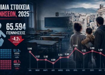 Δημογραφικό: Οι προειδοποιήσεις της ΝΙΚΗΣ επιβεβαιώνονται από τα στοιχεία του 2025