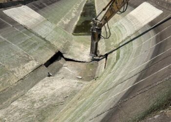 Άμεση παρέμβαση της Περιφέρειας Δυτικής Ελλάδας για την αποκατάσταση της βλάβης στη Διώρυγα Δ20