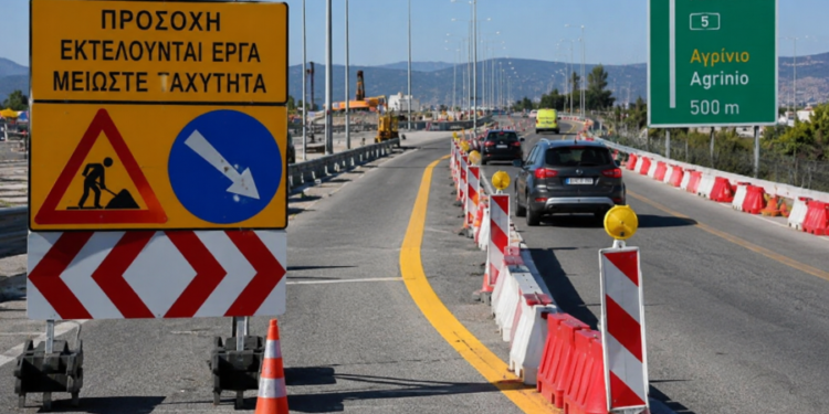 Κυκλοφοριακές ρυθμίσεις στην Εθνική Οδό Αντιρρίου – Ιωαννίνων για έργα φυσικού αερίου