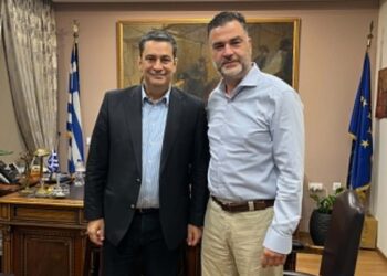 Σκιαδαρέσης και Παπαναστασίου συζήτησαν τις προκλήσεις και τις προοπτικές του Αγρινίου