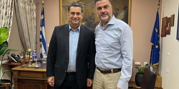 Σκιαδαρέσης και Παπαναστασίου συζήτησαν τις προκλήσεις και τις προοπτικές του Αγρινίου