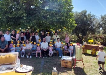 Βιωματική δράση για την Παγκόσμια Ημέρα Μέλισσας στον 8ο Δημοτικό Βρεφονηπιακό Σταθμό Δήμου Αγρινίου.