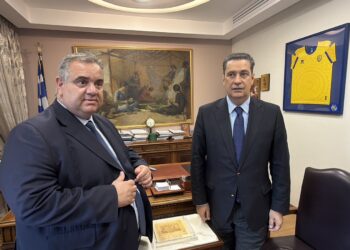 Στο Δημαρχείο Αγρινίου ο Βασίλης Σπανάκης – Συνάντηση με Παπαναστασίου μετά τις επαφές με τους φορείς (ΦΩΤΟ – ΒΙΝΤΕΟ)