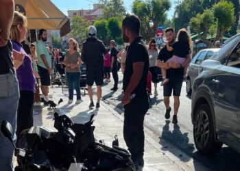 Σοκαριστικό τροχαίο στο κέντρο της Ναυπάκτου 