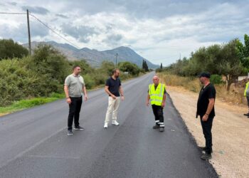 Βόνιτσα – Πάλαιρος: Παρεμβάσεις της Περιφέρειας για ασφαλέστερο οδικό δίκτυο και σύγχρονο οδοφωτισμό