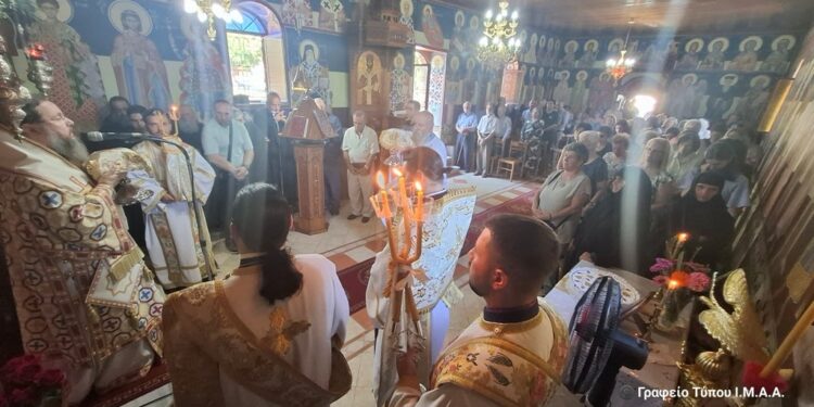 Η εορτή του Αγίου Παγκρατίου στην Ι. Μ. Αγίου Δημητρίου Δρυμού