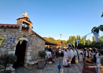 Ο Εσπερινός του Αγίου Νικοδήμου στον Κουβαρά Αιτωλοακαρνανίας