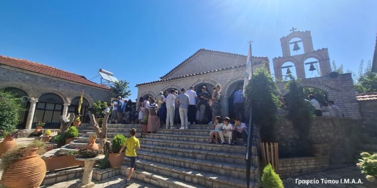 Η εορτή της Αγίας Μακρίνης στην Ιερά Μονή Λιγοβιτσίου